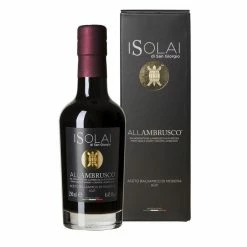 I SolaiBalsamic Vinegar Of Modena PGI Allambrusco 250ml