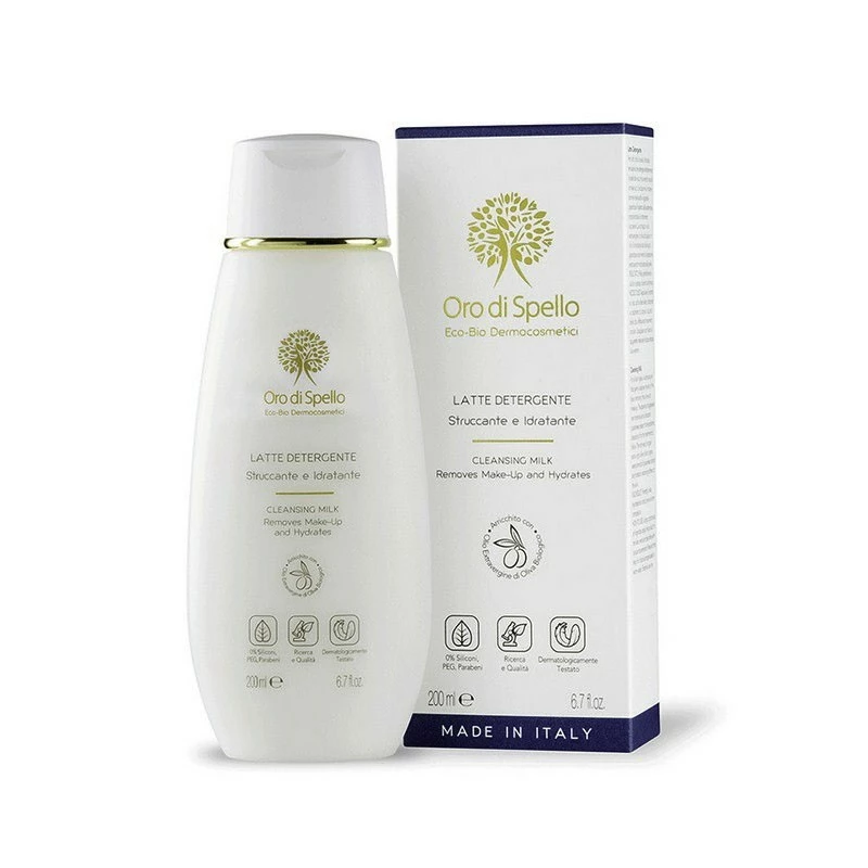 Oro Di SpelloCleansing Milk 200ml 1 Oro Di SpelloCleansing Milk 200ml