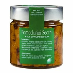 Fratelli PinnaDried Cherry Tomatoes In Pitted Extra Virgin Olive Oil 240gr