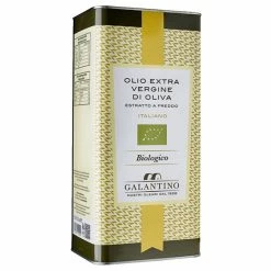 GalantinoExtra Virgin Olive Oil Biologico Can 5l
