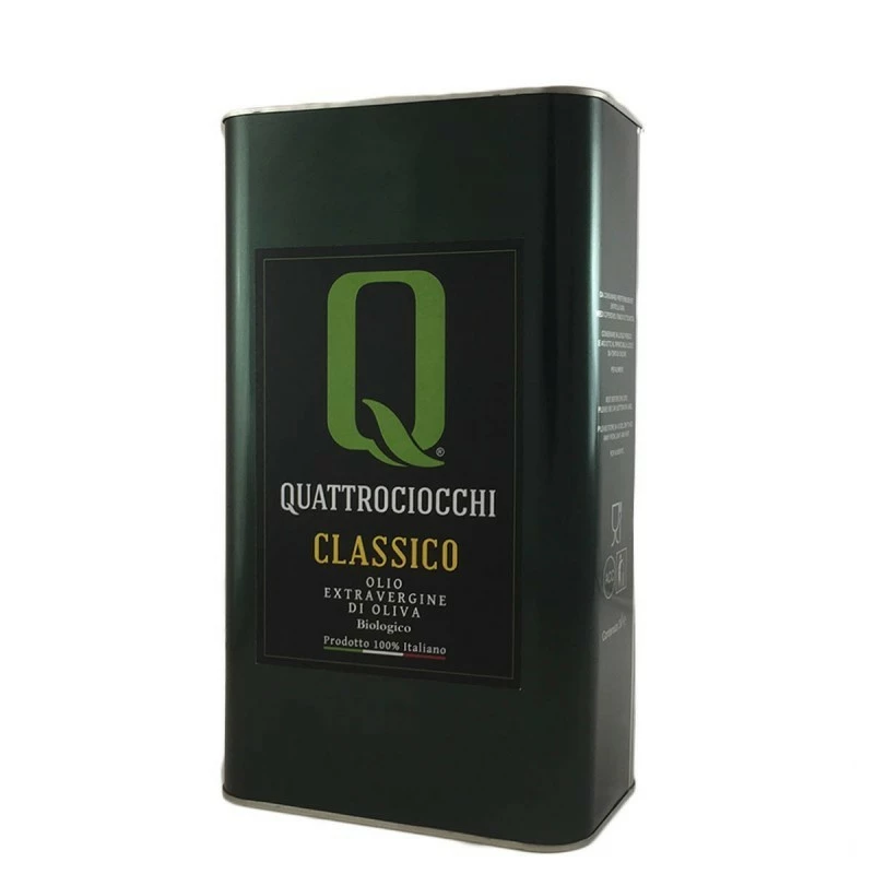 QuattrociocchiExtra Virgin Olive Oil Classico Organic Can 3l 1 QuattrociocchiExtra Virgin Olive Oil Classico Organic Can 3l