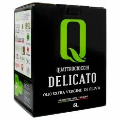 QuattrociocchiExtra Virgin Olive Oil Delicato Leccino Bag In Box 5l