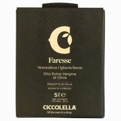 CiccolellaExtra Virgin Olive Oil Faresse Ogliarola Bag In Box 5l
