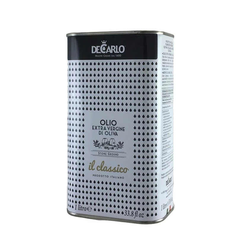 De CarloExtra Virgin Olive Oil Il Classico Can 1l 1 De CarloExtra Virgin Olive Oil Il Classico Can 1l