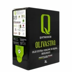 QuattrociocchiExtra Virgin Olive Oil Olivastro Organic Bag In Box 3l