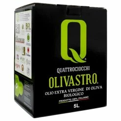 QuattrociocchiExtra Virgin Olive Oil Olivastro Organic Bag In Box 5l