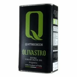 QuattrociocchiExtra Virgin Olive Oil Olivastro Organic Can 1l