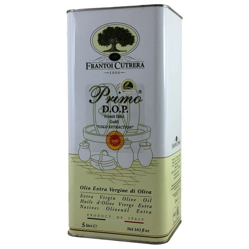 CutreraExtra Virgin Olive Oil Primo PDO Monti Iblei Can 5l 1 CutreraExtra Virgin Olive Oil Primo PDO Monti Iblei Can 5l