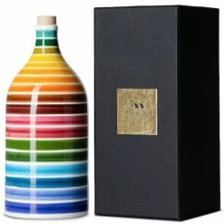 MuragliaExtra Virgin Olive Oil Rainbow Ceramic Jar Magnum 1.5l