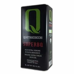 QuattrociocchiExtra Virgin Olive Oil Superbo Moraiolo Organic Can 5l