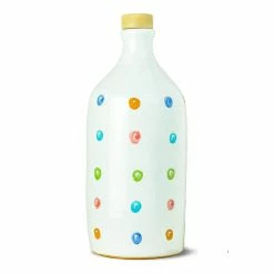 MuragliaOlive Oil Pois Ceramic Jar Peranzana 500ml