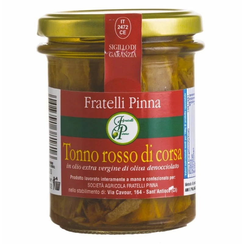 Fratelli PinnaRed Tuna In Extra Virgin Olive Oil 212gr 1 Fratelli PinnaRed Tuna In Extra Virgin Olive Oil 212gr