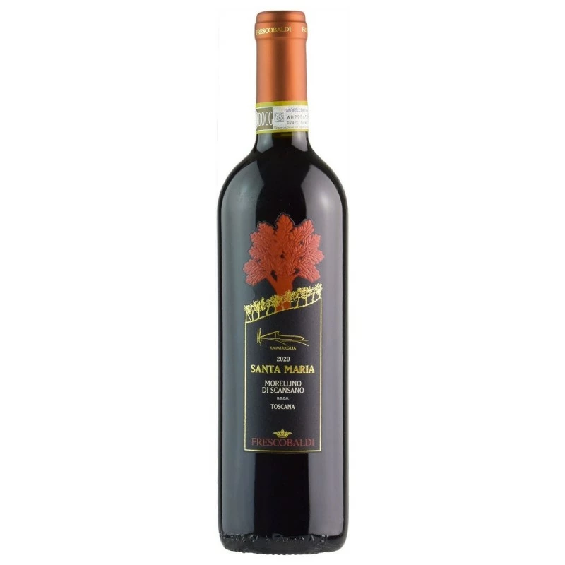 FrescobaldiRed Wine Morellino Di Scansano DOCG Santamaria - 2021 750ml 1 FrescobaldiRed Wine Morellino Di Scansano DOCG Santamaria - 2021 750ml